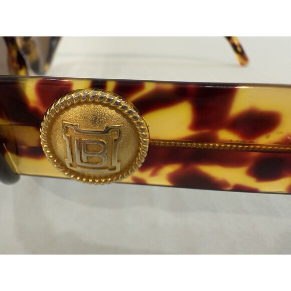 Laura Biagiotti LB 720/S 02Y Tortoise Gold Sunglasses 51-22 145 W/Ray-Ban Case - Picture 3 of 16